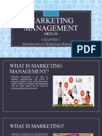 CHAPTER 1 Marketing Management