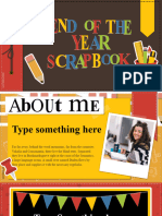 End of The Year Scrapbook SlidesMania