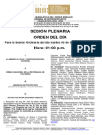 Plenaria-Orden Del Dia-Proyectos (2023-12-05)