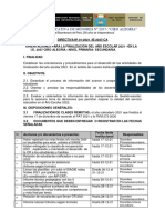 Directiva y Documentos de Finalizacion Del Año Escolar - 2021