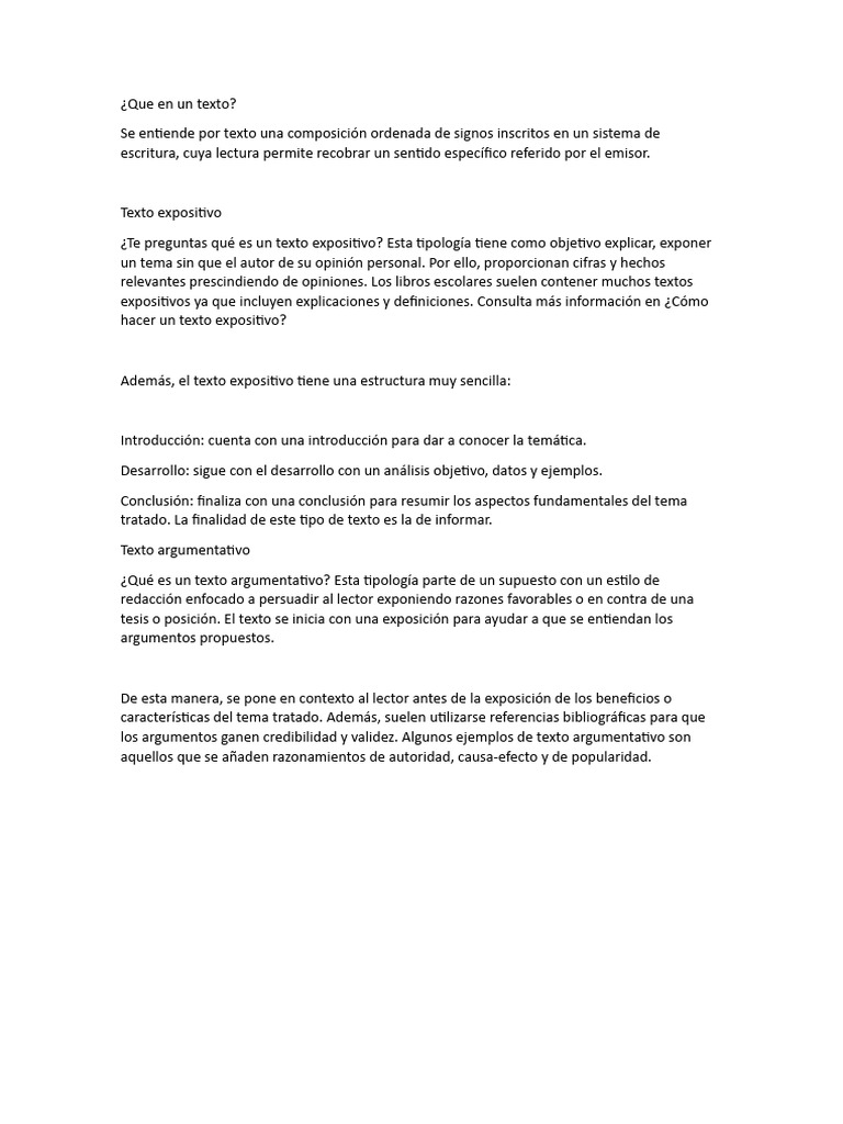 Que en Un Texto | PDF | Narración