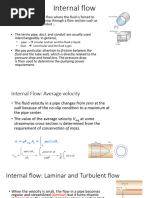 Internal Flow