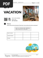 On Vacation American English Teacher