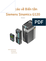 Báo cáo Biến tần Siemens Sinamics G120