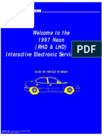 Welcome To The 1997 Neon (RHD & LHD) Interactive Electronic Service Manual!