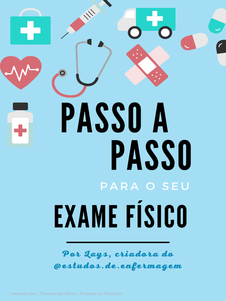 Passo A Passo Para O Seu Exame Fisico Ebook Gratuito 1 Pdf Sistema