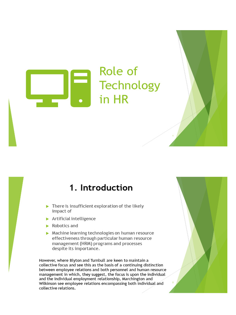 Technology's Impact on HRM in Russia | PDF | Human Resource Management ...