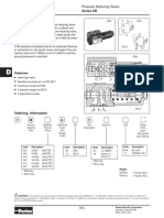 Series VM General Description Technical Information: Pressure Reducing Valves