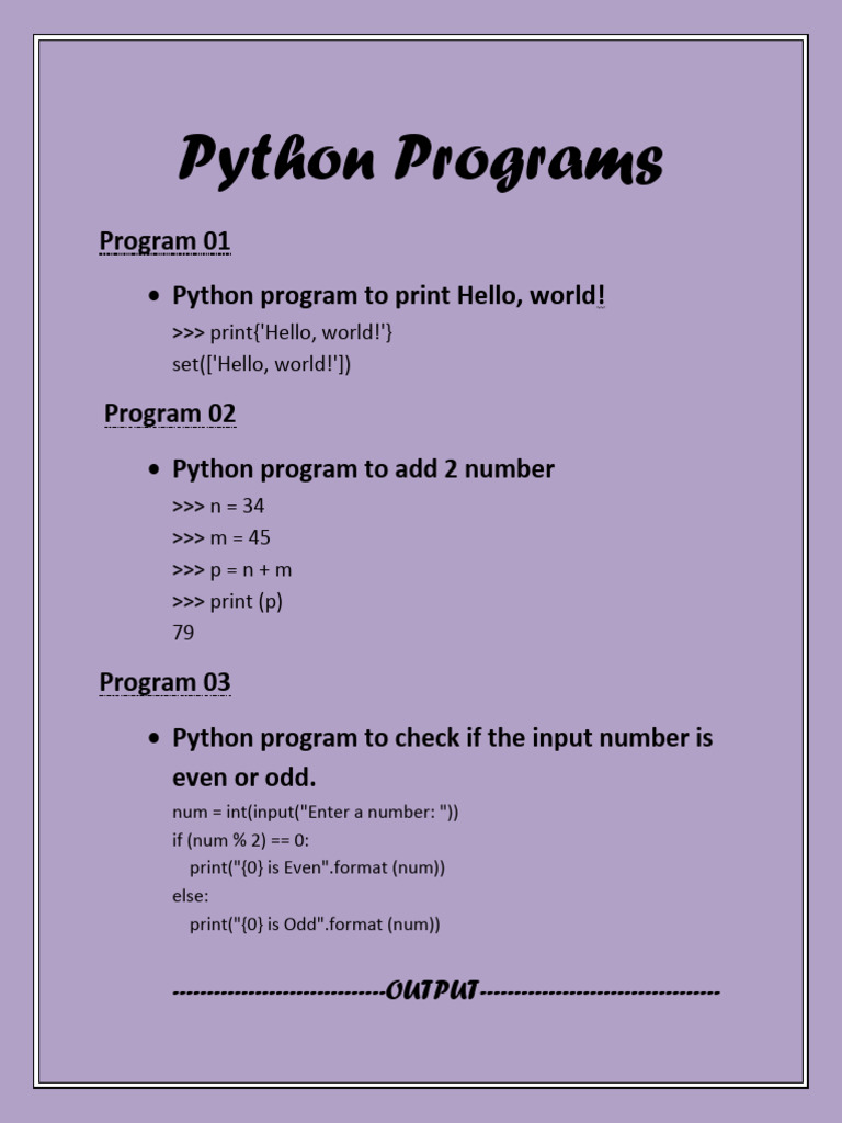 Python Programs | Download Free PDF | Theory Of Computation ...