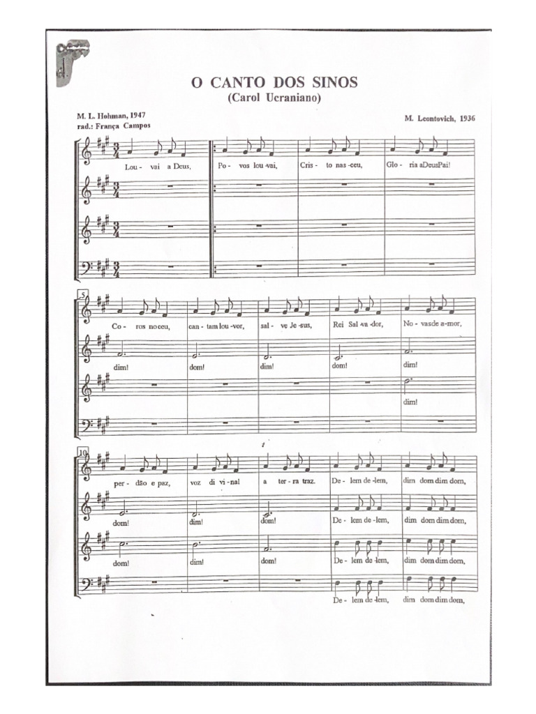 O Canto Dos Sinos | PDF