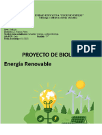 Energía Renovable