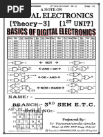 8279-3rd Etc Th-3 de 1st Unit Basics of Digital Electronics