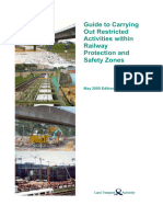 Guide To Carrying Out Restricted Activities Within Railway Protection and Safety Zones