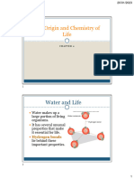2.-Origin and Chemistry of Life Handouts