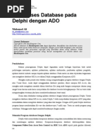 Download delphi dengan ADO by api-3777501 SN6934597 doc pdf