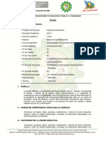 Silabo Comunicacion Oral I.A