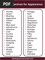 B1 Vocabulary List Final Pdf Verb