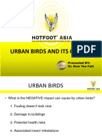Urban Birds and Its control-PestMeet2023