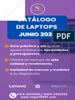 Catálogo de Laptops 2023 IMPORT 2021 (Junio)