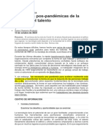 Las Reglas Pos Pandemicas de La Gestión Del Talento Humano