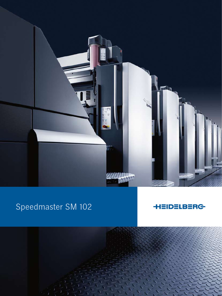 Revista Speedmaster SM - 102 | PDF | Impresión | Factores humanos y ...
