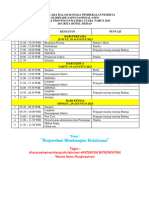 Jadwal Kegiatan Pembekalan OSN SUMUT 2023