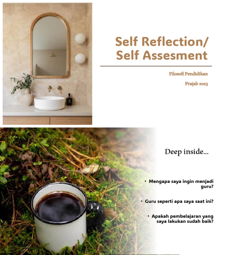 Self Reflection | PDF | Pengembangan Diri