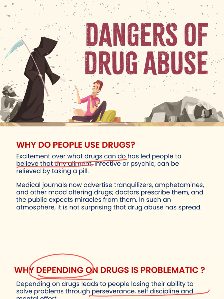 Dangers of Drug PDF Drugs Substance Abuse