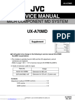JVC Ux-A70md Service Manual
