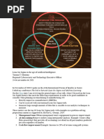 Lean-Six Sigma in The Age of Artificial Intelligence