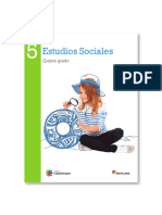 Libro de Sociales de Quinto Grado