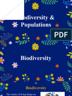 Matrale Biodiversity & Populations
