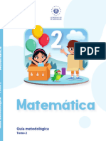 Guía metodológica 2° grado Tomo 2 Matematica