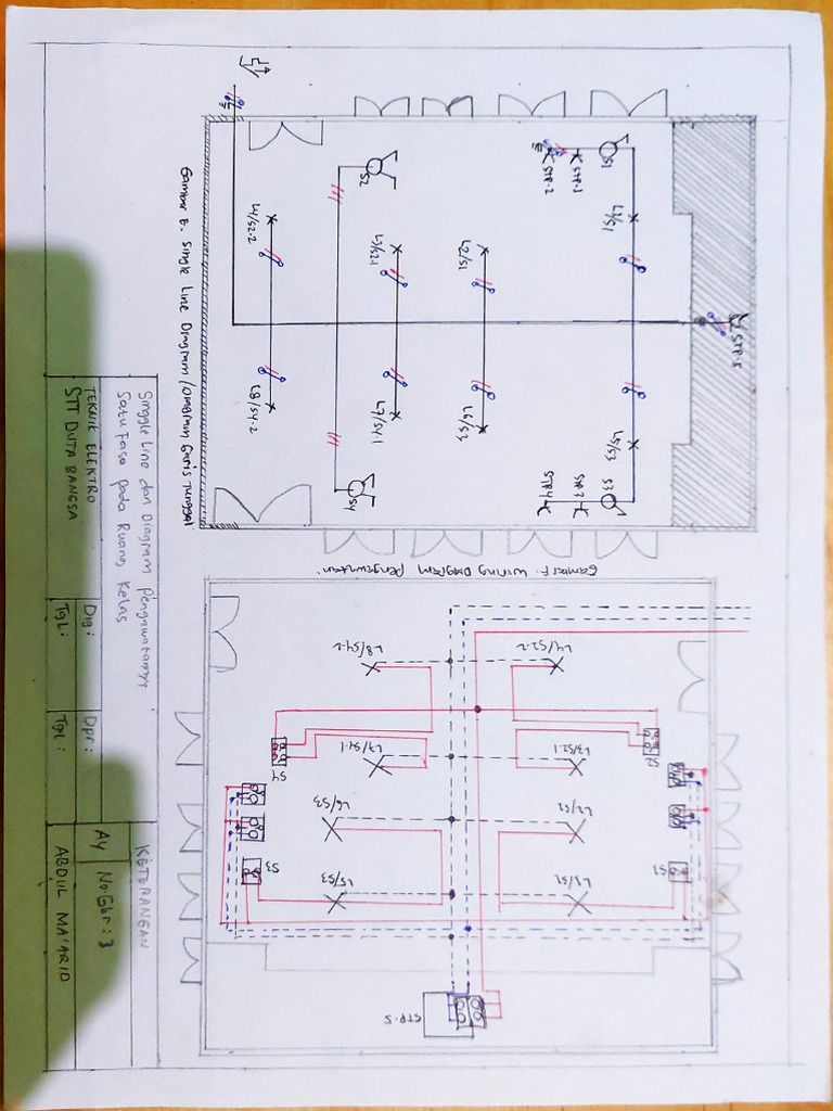 Tugas Gambar Listrik 3 | PDF
