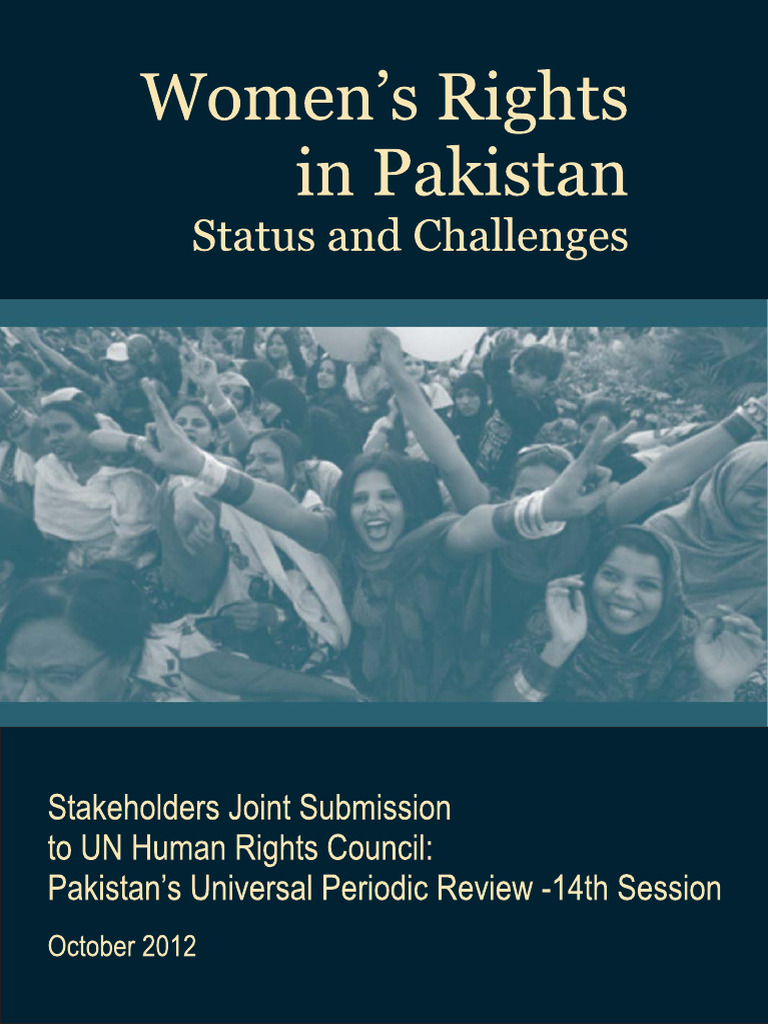 UPR Book Women Rights in Pakistan English PDF Women's Rights