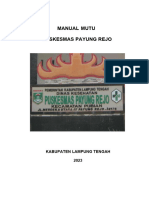 5.1.1 A MANUAL MUTU PUSKESMAS PAYUNG REJO