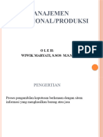 Manajemen Produksi-Materi Manajemen Wiwik Maryati