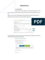 DBMS 7 Experiments