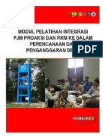 Modul Pelatihan Integrasi PJM Proaksi 151118-2