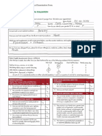 Item Q69. Preparticipation Physical Examination Form