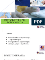 Inyectoterapia en Podologa