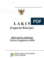 Laporan Kinerja BPS Kota Depok 2020