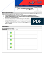 EXAMEN BIMESTRAL DE INGLES IV BIMESTRE Primaria