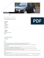 1989 VOLKSWAGEN GOLF (MK2) GTI 8V For Sale by Auction in Killearn, Scotland, United Kingdo