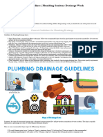 Plumbing Drainage Guidelines - Plumbing Sanitary Drainage Work
