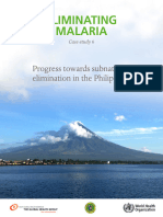 Eliminating Malaria: Progress Towards Subnational Elimination in The Philippines