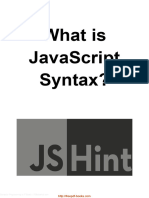 What Is JavaScript Syntax