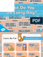 T Eal 105 Daily Routines Speaking Activity What Do You Do Every Day - Ver - 4