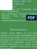 Customer Care and Services Part I