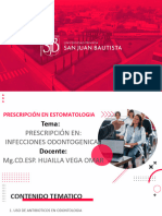 Clase Xii - Prescripción en Infec - Odonto